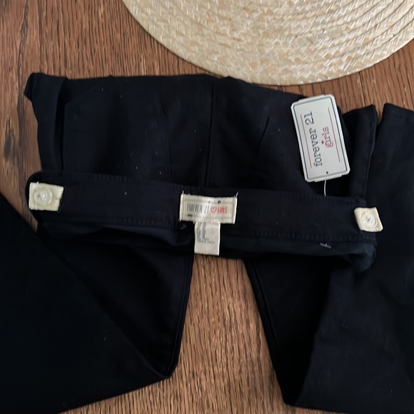 Forever21 Girls Black Skinny Pants Size 5/6 - Picture 6 of 10